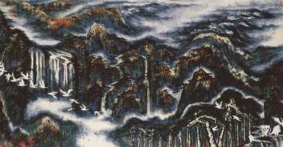 鼎钧 沧海横流 镜心